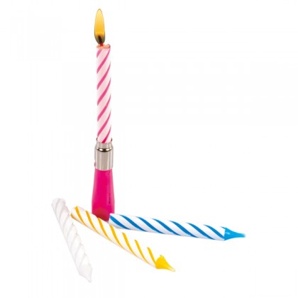 Spiral Candle with Music Height 12 cm