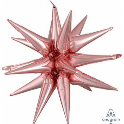 P70 35" Magic Star™ Rose Gold Multi-Balloon