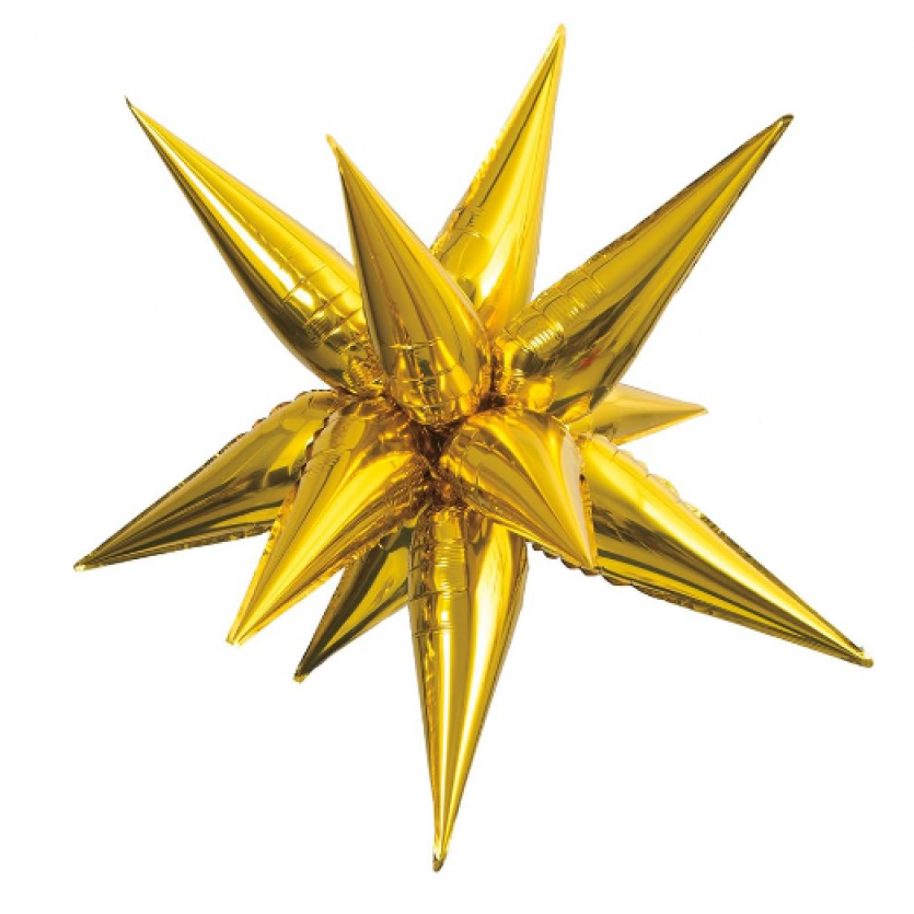 P70 35" Magic Star™ Gold Multi-Balloon