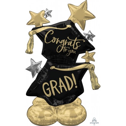 P70 MULTI-BLLN CI CONGRATS TO YOU GRAD AIRLOONZ