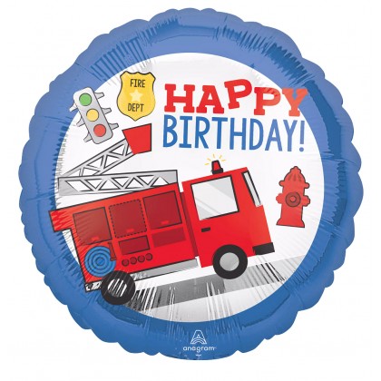 S40 17" First Responder Happy Birthday Standard HX®