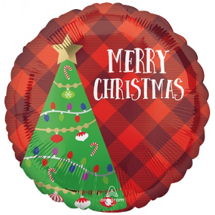 S40 18C HX FESTIVE CHRISTMAS TREE PLAID