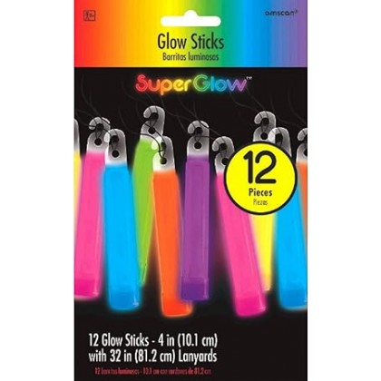 4" Glow Stick - Multi