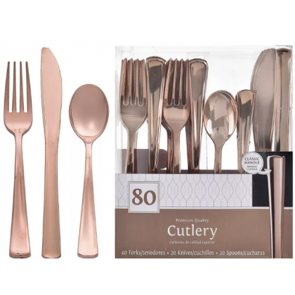 Assorted Cutlery Classic Handle-Rose Gold