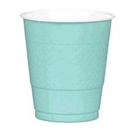 9Oz Plastic Cup - Robins Egg Blue