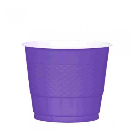 9Oz Plastics Cup - New Purple