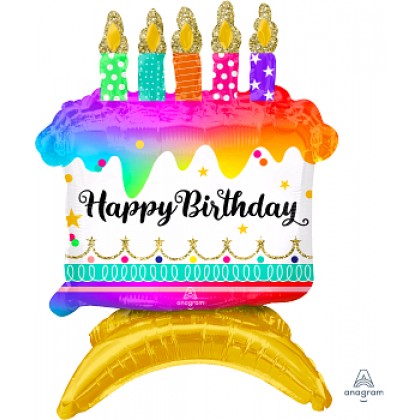 A75 Decor Happy Birthday Cake Ultra Shape