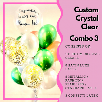 Custom Crystal Clearz Combo 3