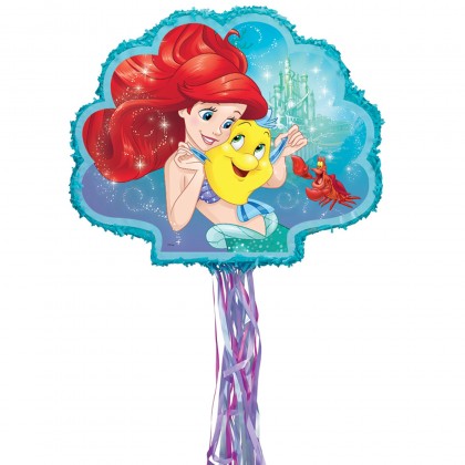Disney's Ariel Conventional Pull String Piñata