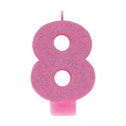 Candle 8 - Pink