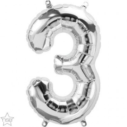 NS 16" (SILVER) Mini Foil Number 3