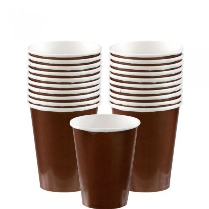 Paper Cup 9oz Chocolate Brown