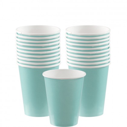 Paper Cup 9oz Robin Egg Blue