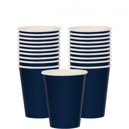 Paper Cup 9oz True Navy