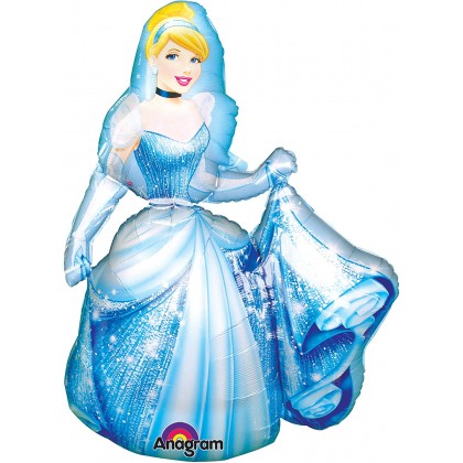 P93 48" Cinderella AirWalkers® Foil Balloon