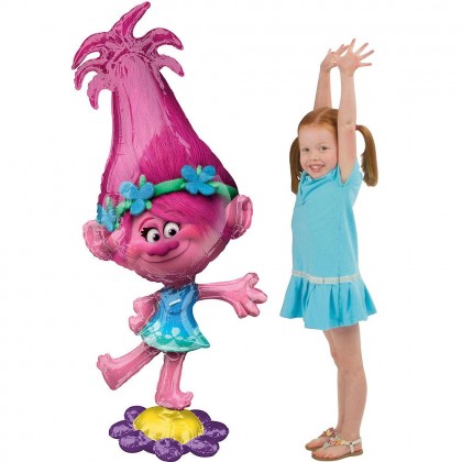 P93 58" Trolls Poppy AirWalkers® Foil Balloon