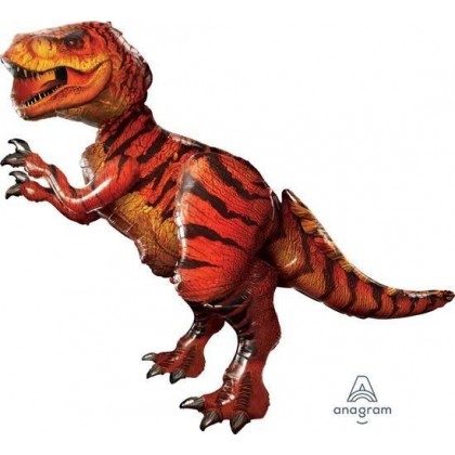 P93 68" Jurassic World T-Rex AirWalkers Foil Balloon