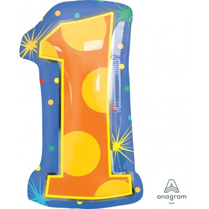 S60 21" 1 Confetti Dots Junior Shape XL®