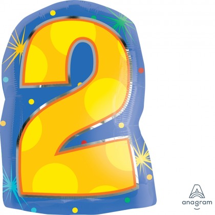 S60 20" 2 Confetti Dots Junior Shape XL®