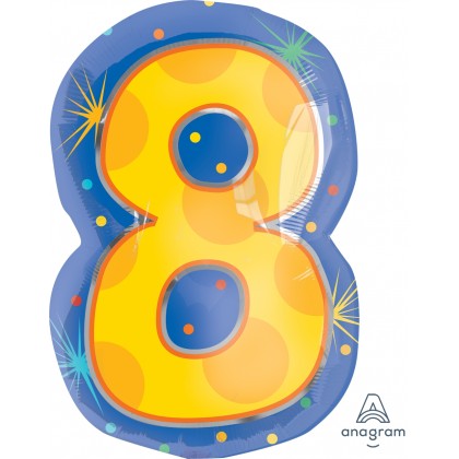 S60 20" 8 Confetti Dots Junior Shape XL®