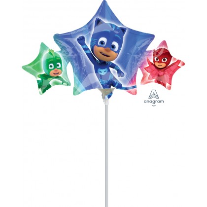 A30 14" Mini-Shape PJ Masks Mini Shape Foil Balloon