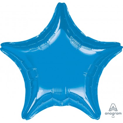 P20 32" Metallic Blue Jumbo Star