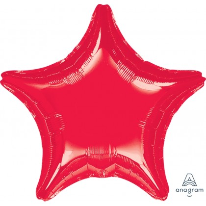 P20 32" Metallic Red Jumbo Star