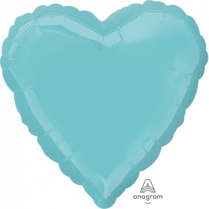 S15 17" Robins Egg Blue Standard Heart XL®