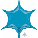 S55 22" Blue 6-Point Star