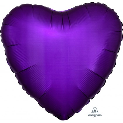 S15 17" Satin Luxe™ Purple Royale Standard Heart HX®