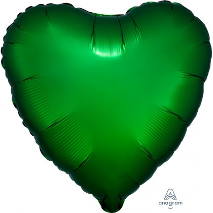 S15 17" Satin Luxe™ Emerald Standard Heart ®
