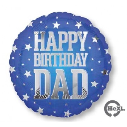 S40 17" Super Star Dad Birthday Standard HX®