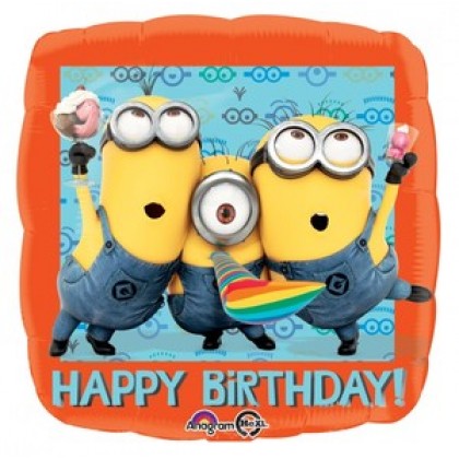 S60 17" Despicable Me Happy Birthday Standard HX®