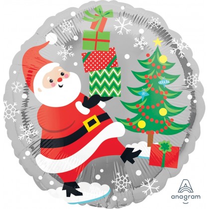 S40 17" Santa, Snowman & Penguins Standard HX®