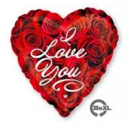 S40 17" Love You Roses Standard HX®