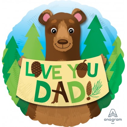 S40 17" Love You Dad Bear Standard HX®