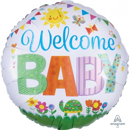 S40 17" Welcome Baby Cute Icons  Standard HX®