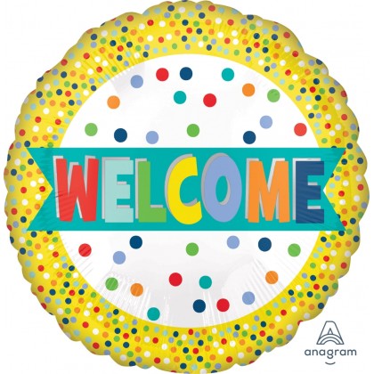 S40 17" Welcome Lots of Dots Standard HX®