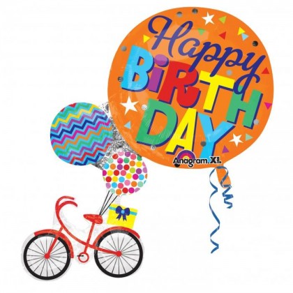 P35 31" Happy Birthday Bike SuperShape™ XL®