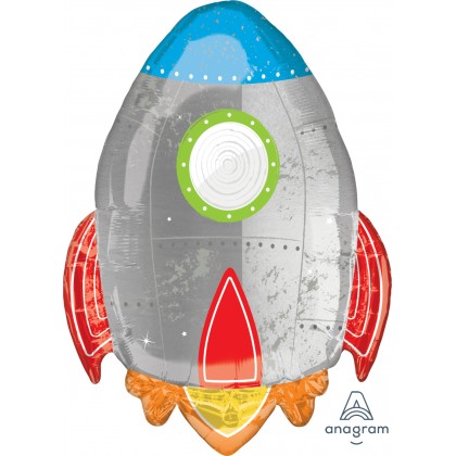 P35 29" Blast Off Birthday SuperShape™ XL®