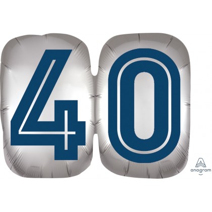 P35 25" Happy Birthday Man 40 SuperShape™ XL®