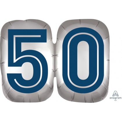 P35 25" Happy Birthday Man 50 SuperShape™ XL®