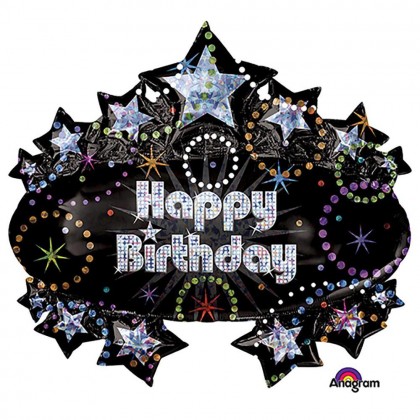 P50 31" A Time To Party Marquee Holographic SuperShape™