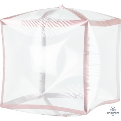 G20 15" Rose Gold Trim Cubez™ UltraShape® Clear Cubez®