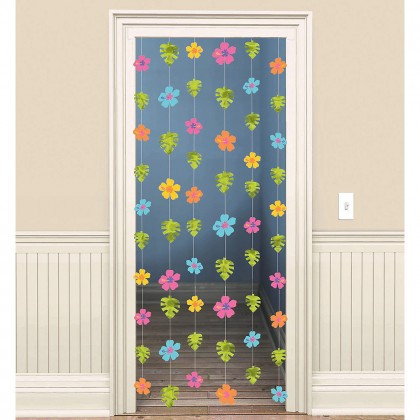 Hibiscus String Decorations Paper and Foil