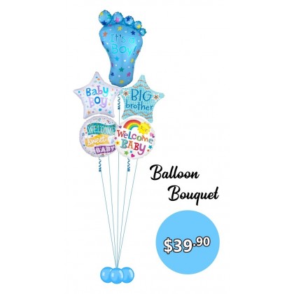 P75 It's A Boy Balloon Bouquet