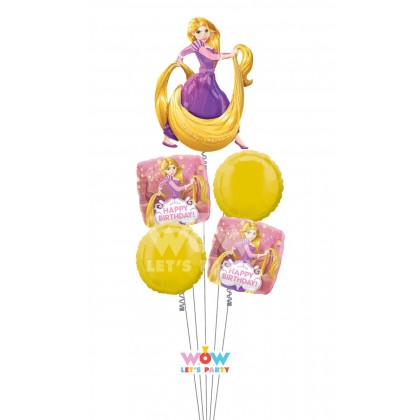 P75  Rapunzel Happy Birthday Bouquet