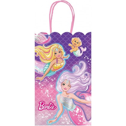 Barbie Mermaid Kraft Bags - H-S Paper