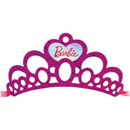 Barbie Mermaid Glitter Paper Tiaras
