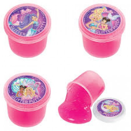 Barbie Mermaid Glitter Putty Favors